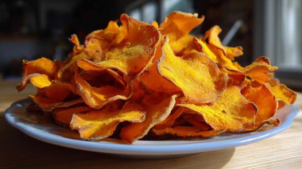 Baked Sweet Potato Chips for Kids: Healthy Crunchy Snack