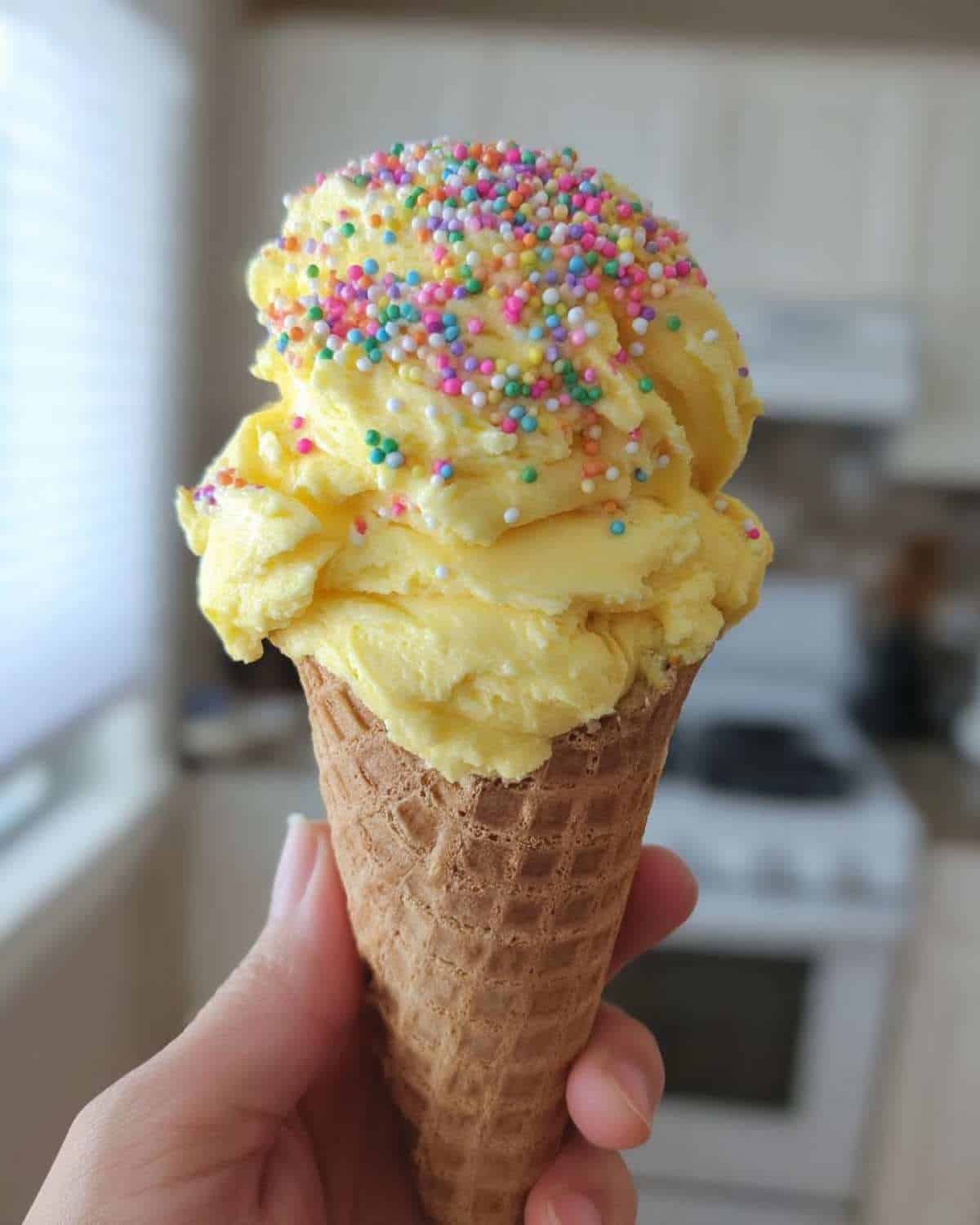 Banana 'Nice' Cream Cones for Kids: Healthy Frozen Fun Snack - detail 1