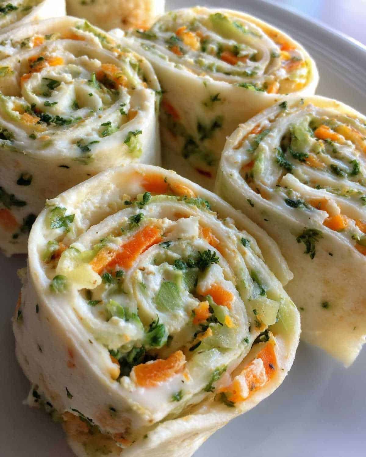 Cool Ranch Veggie Pinwheels for Kids: No-Cook Summer Lunchbox Stars - detail 1