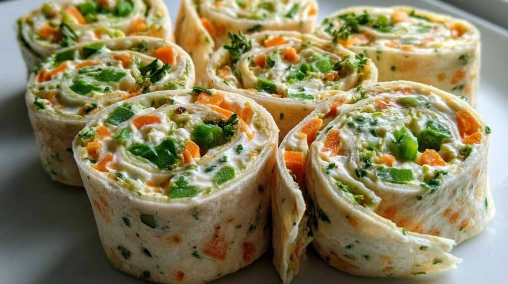 Cool Ranch Veggie Pinwheels for Kids: No-Cook Summer Lunchbox Stars