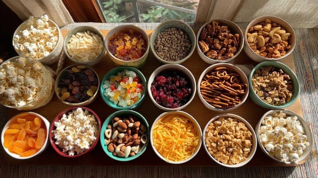 DIY Trail Mix Bar for Kids: Healthy & Customizable Summer Snack Fun