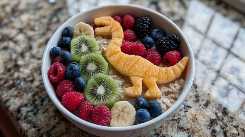 Dinosaur Oatmeal for Kids: Making Healthy Breakfast Roar-some!