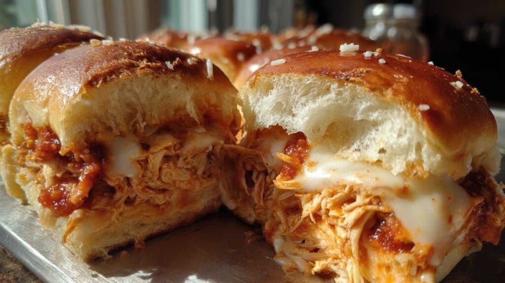 Easy Chicken Parmesan Sliders for Kids: Quick Comfort Food