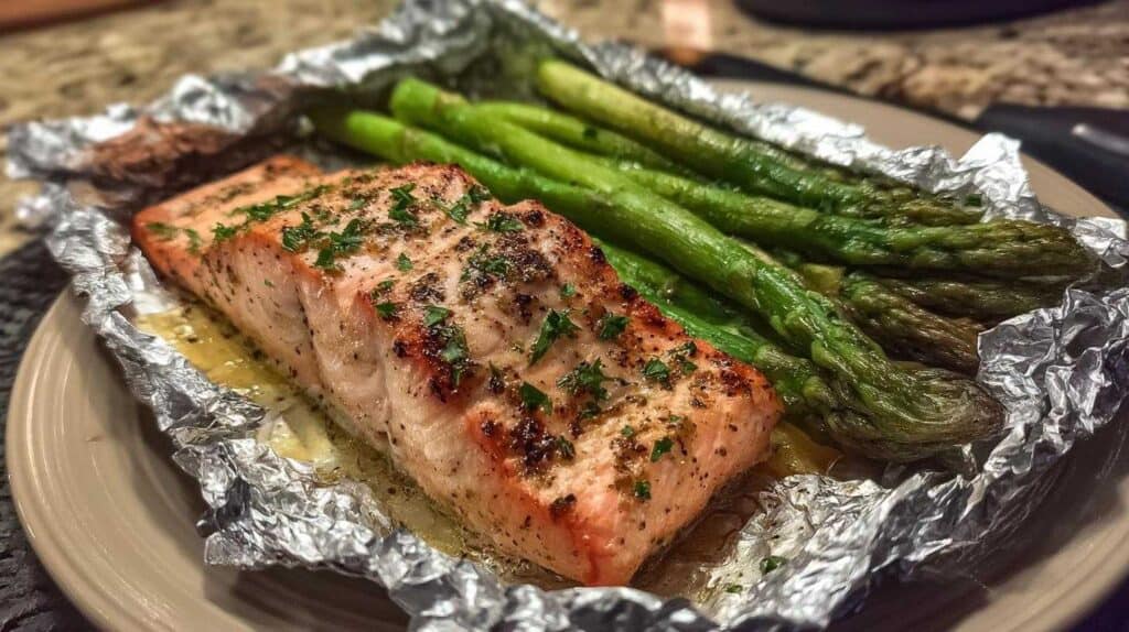 Easy Foil Packet Salmon for Kids: Healthy Summer Dinner (Grill or Oven)