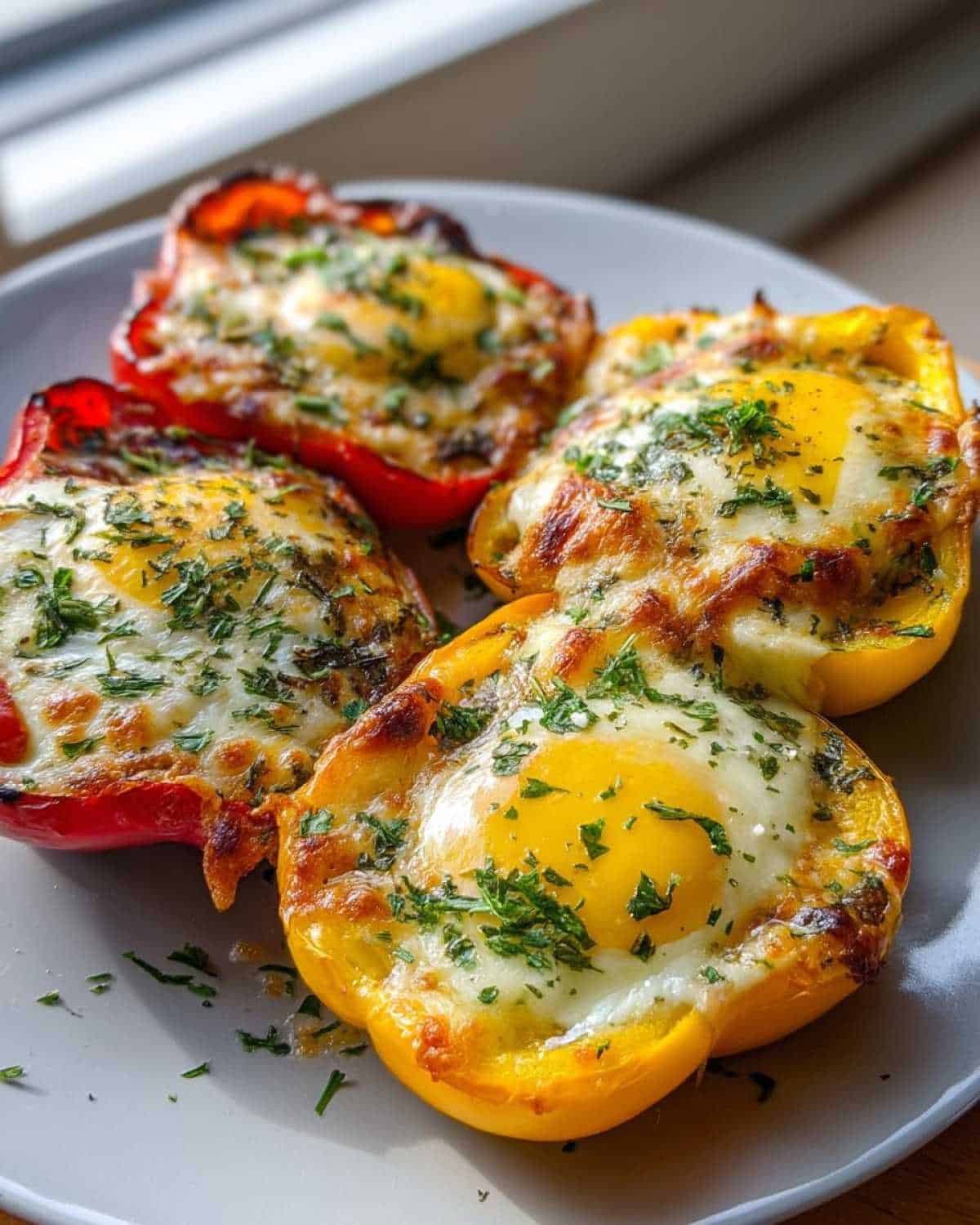 Egg Boats in Bell Peppers for Kids: Colorful & Nutritious - detail 1