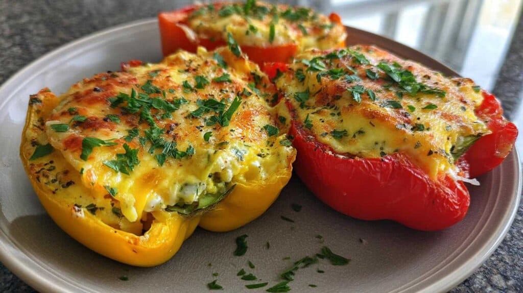 Egg Boats in Bell Peppers for Kids: Colorful & Nutritious