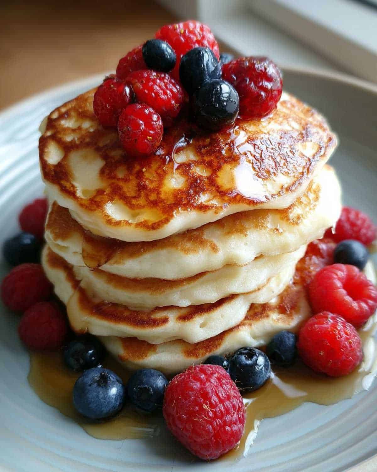 Fluffy Lemon Ricotta Pancakes for Kids: A Sunny Summer Treat! - detail 1