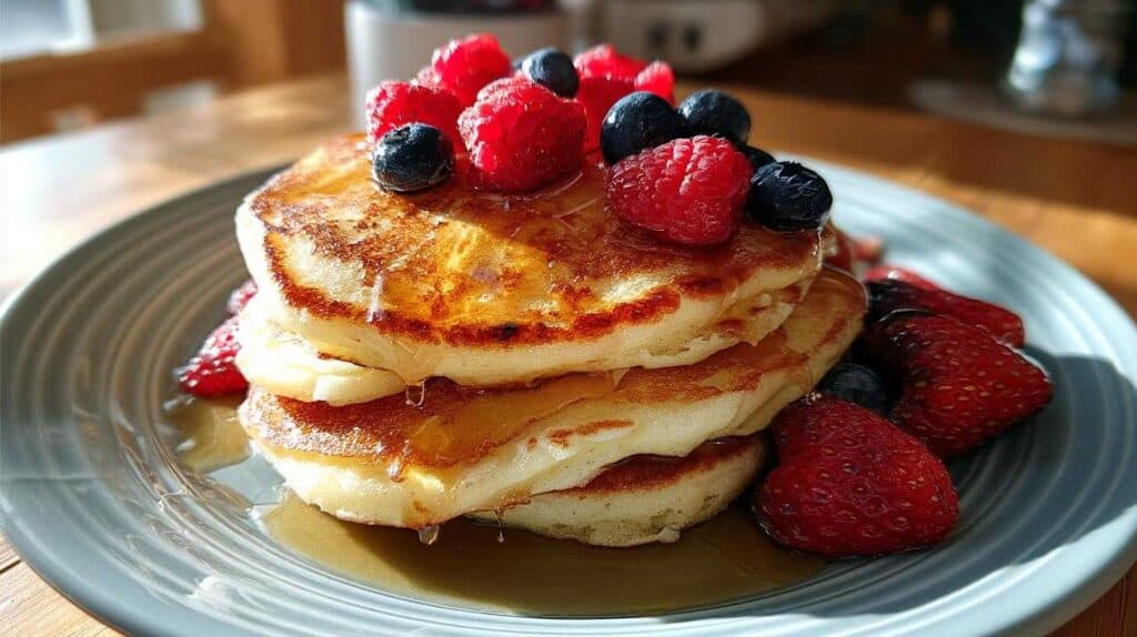 Fluffy Lemon Ricotta Pancakes for Kids: A Sunny Summer Treat!