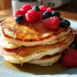 Fluffy Lemon Ricotta Pancakes for Kids: A Sunny Summer Treat!