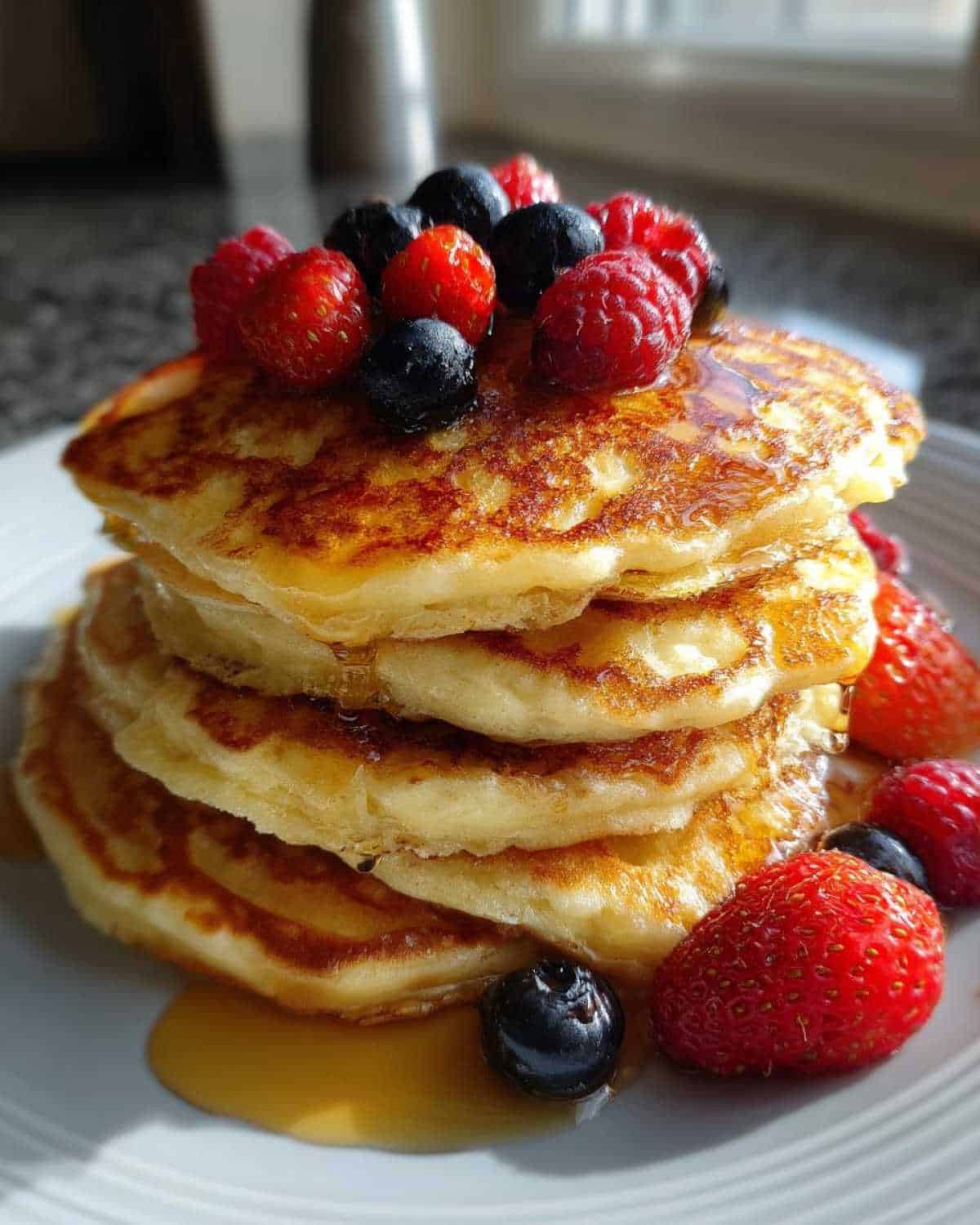 Fluffy Lemon Ricotta Pancakes for Kids: A Sunny Summer Treat! - detail 2