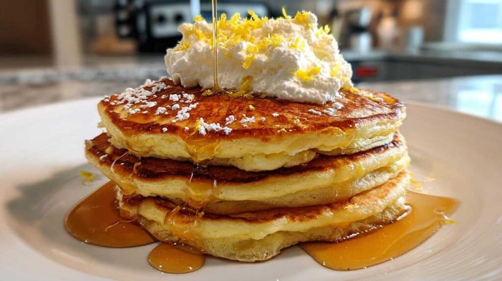 Fluffy Lemon Ricotta Pancakes for Kids: A Sunny Summer Treat!