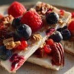 Frozen Yogurt Breakfast Bark for Kids: Cool & Healthy Summer Starter