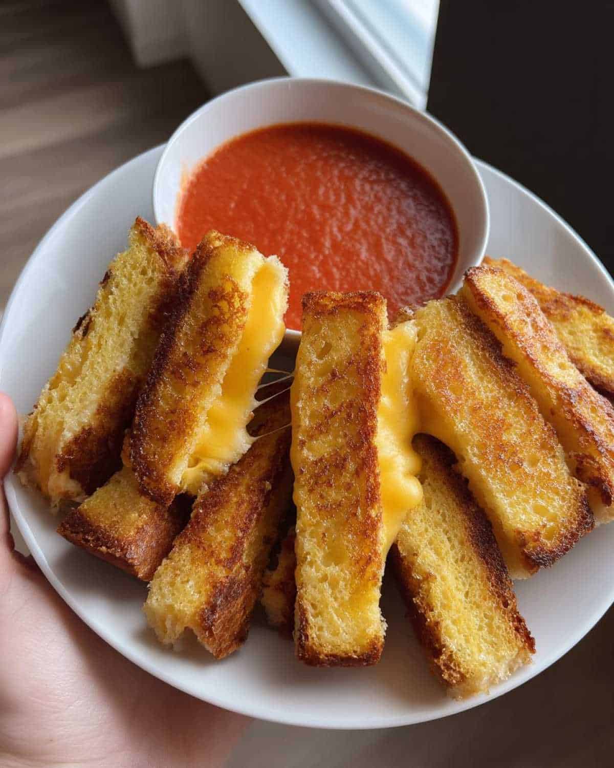 Grilled Cheese Dippers for Kids: Fun Summer Lunch Idea with Tomato Soup - detail 2