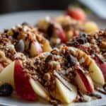 Healthy Apple Nachos for Kids: Sliced Apples with Fun Toppings