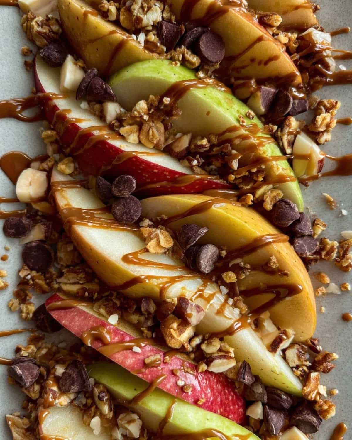 Healthy Apple Nachos for Kids: Sliced Apples with Fun Toppings - detail 2