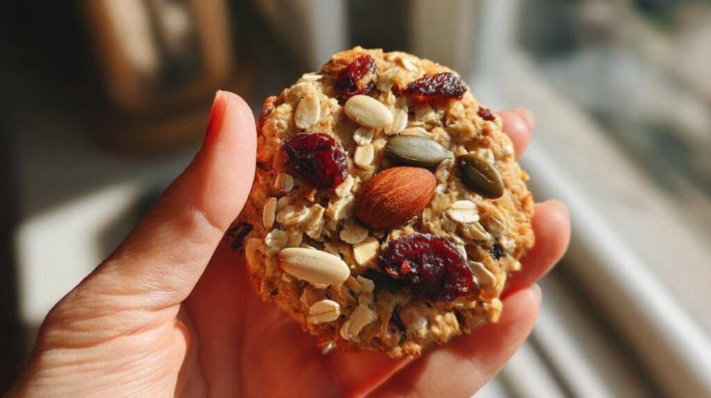 Healthy Breakfast Cookies for Kids: Oats, Fruit & Seeds (Grab & Go!)