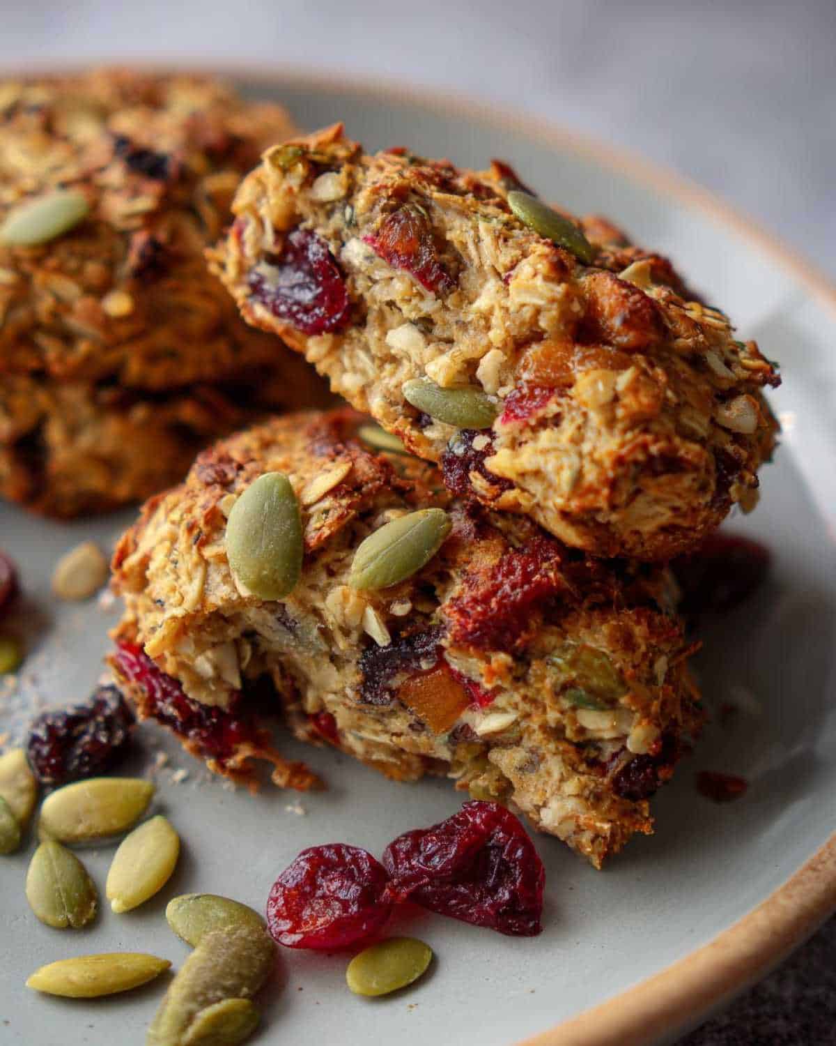 Healthy Breakfast Cookies for Kids: Oats, Fruit & Seeds (Grab & Go!) - detail 2