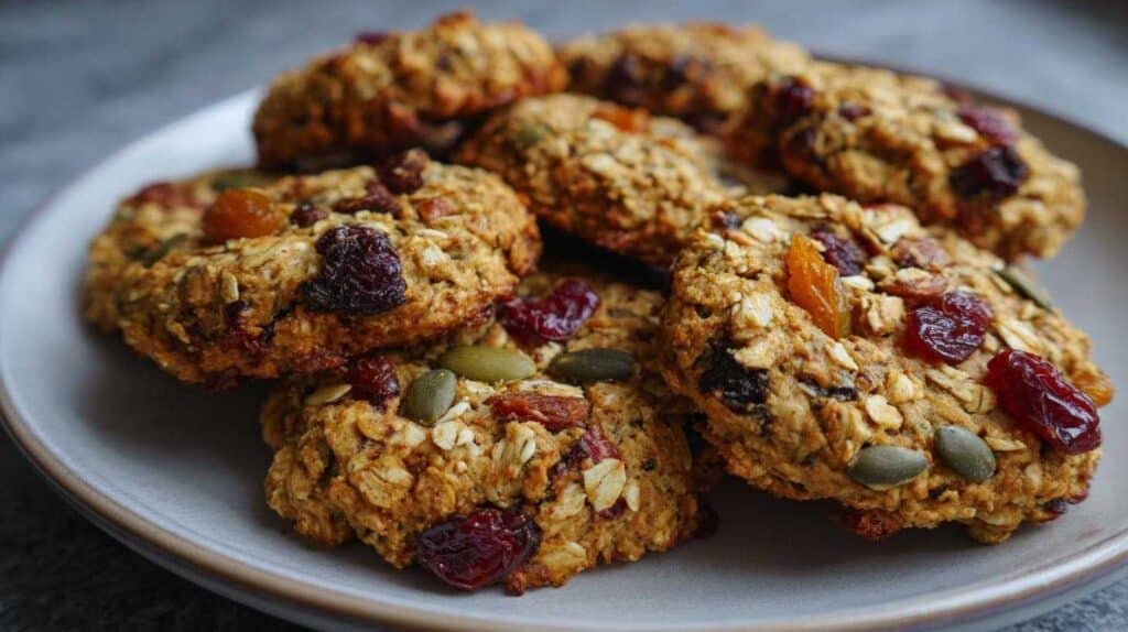 Healthy Breakfast Cookies for Kids: Oats, Fruit & Seeds (Grab & Go!)