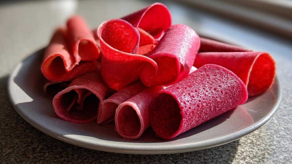 Homemade Fruit Leather Roll-Ups Kids Love: Strawberry & Apple