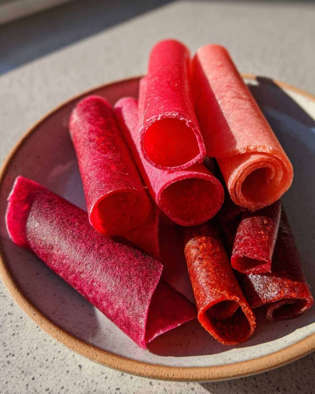 Homemade Fruit Leather Roll-Ups Kids Love: Strawberry & Apple - detail 2