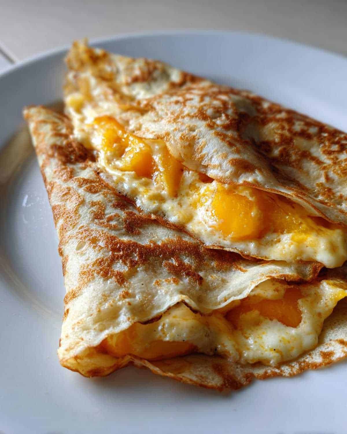 Kid-Approved Crepes with Peaches & Cream Filling - detail 2