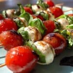 Kid-Friendly Caprese Skewers: Easy No-Cook Lunch Addition