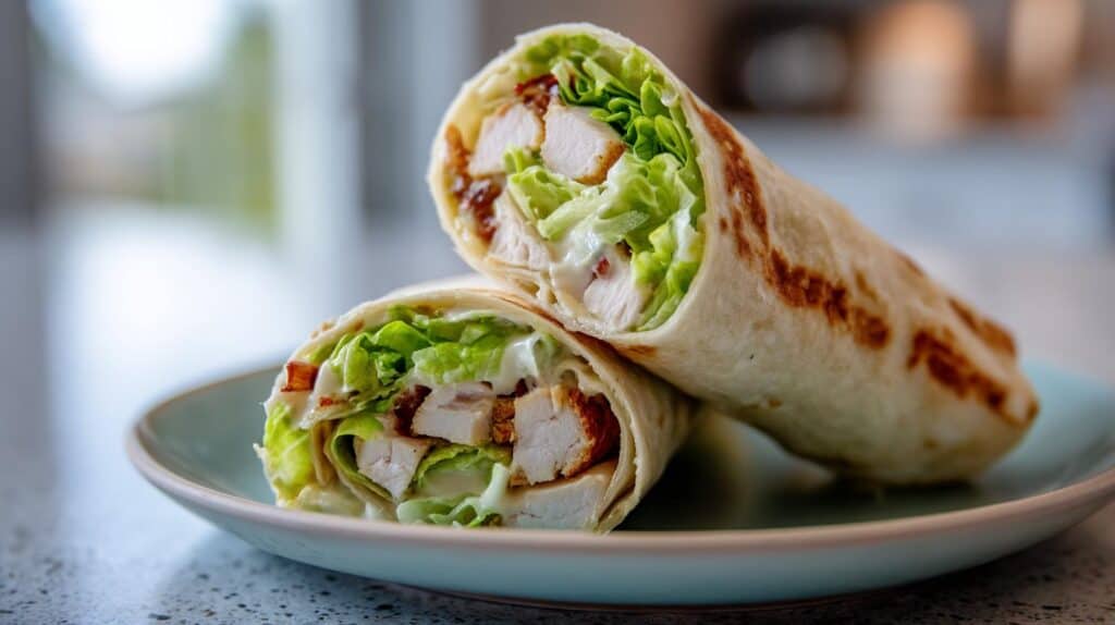 Kid-Friendly Chicken Caesar Wraps: Easy Summer Lunchbox Idea