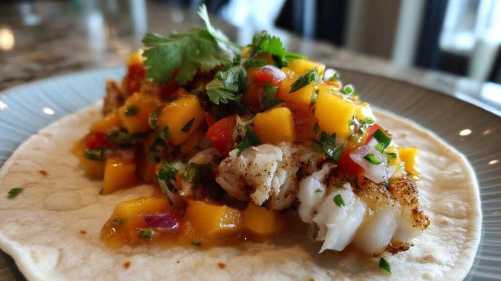 Kid-Friendly Fish Tacos with Mango Salsa: Easy Summer Dinner