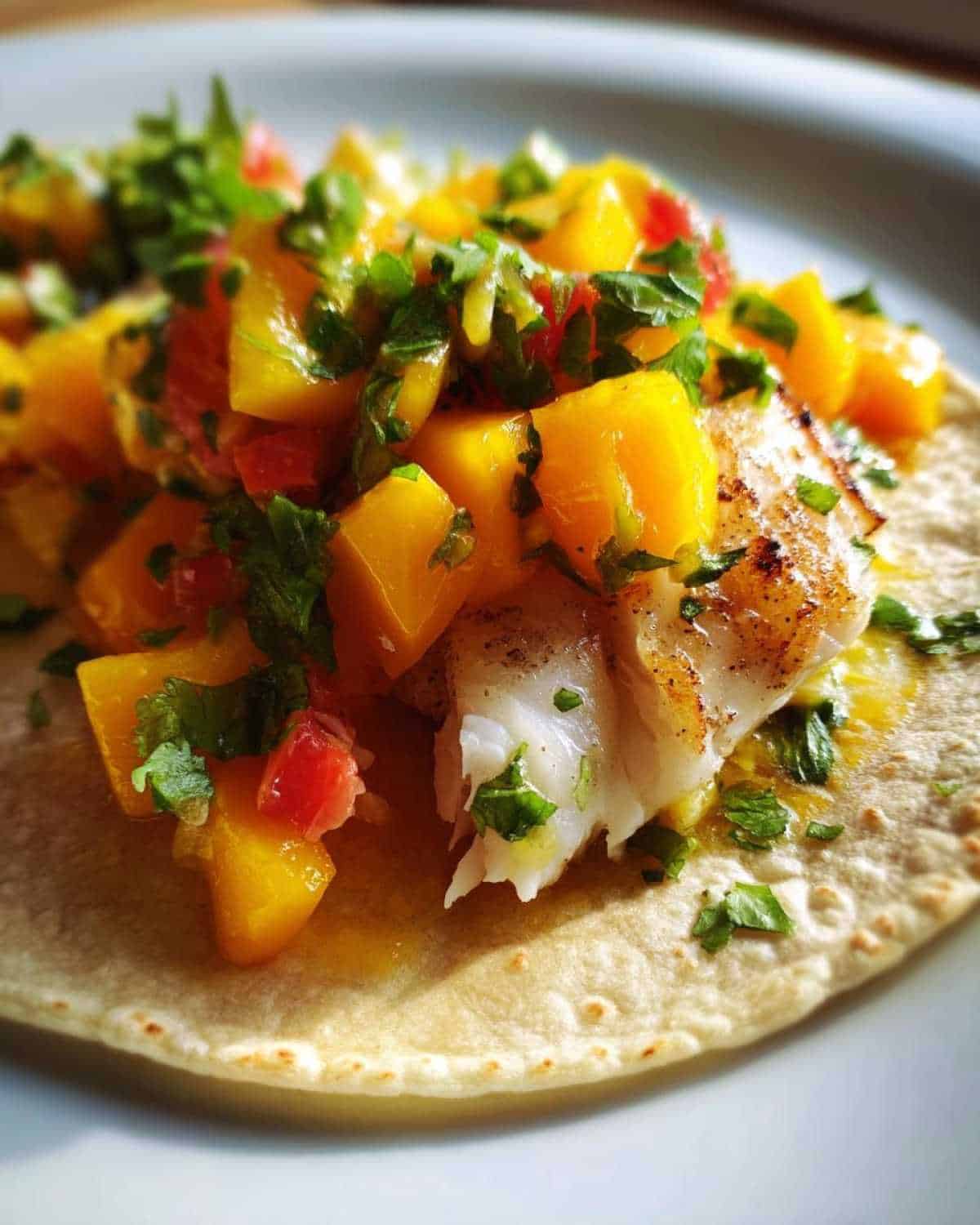 Kid-Friendly Fish Tacos with Mango Salsa: Easy Summer Dinner - detail 2