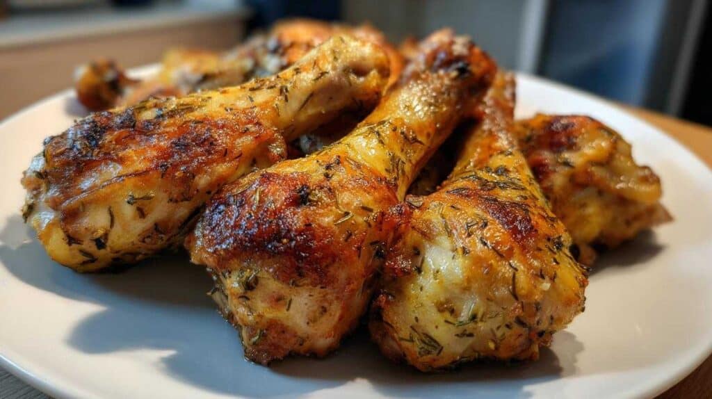 Lemon Herb Roasted Chicken Drumsticks for Kids: Simple & Flavorful