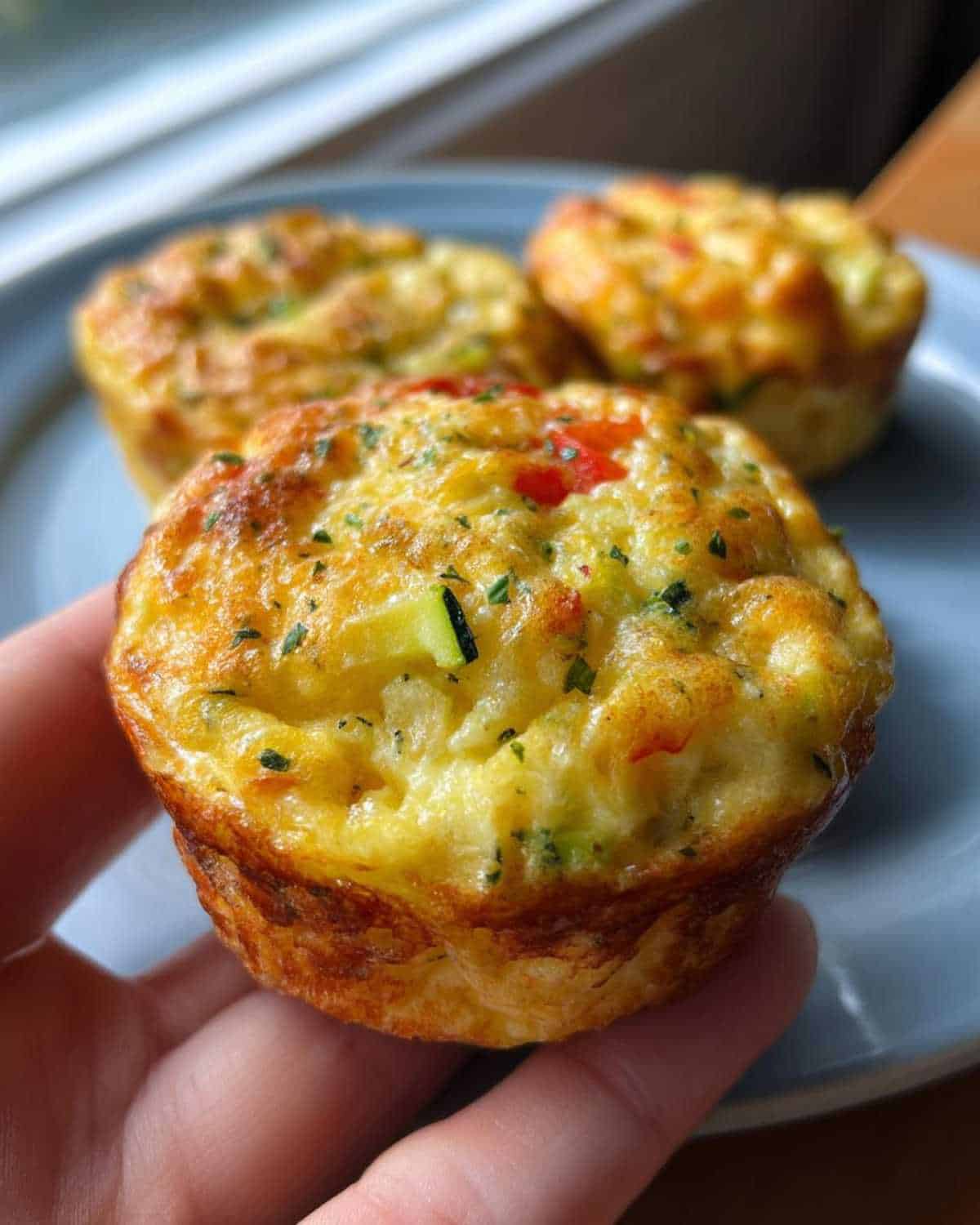 Make-Ahead Cheesy Egg Cups for Kids (with Hidden Summer Veggies!) - detail 3