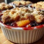 Mini Peach & Blueberry Cobblers for Kids: Easy Summer Dessert Portions