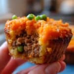 Mini Shepherd's Pies with Sweet Potato Topping for Kids