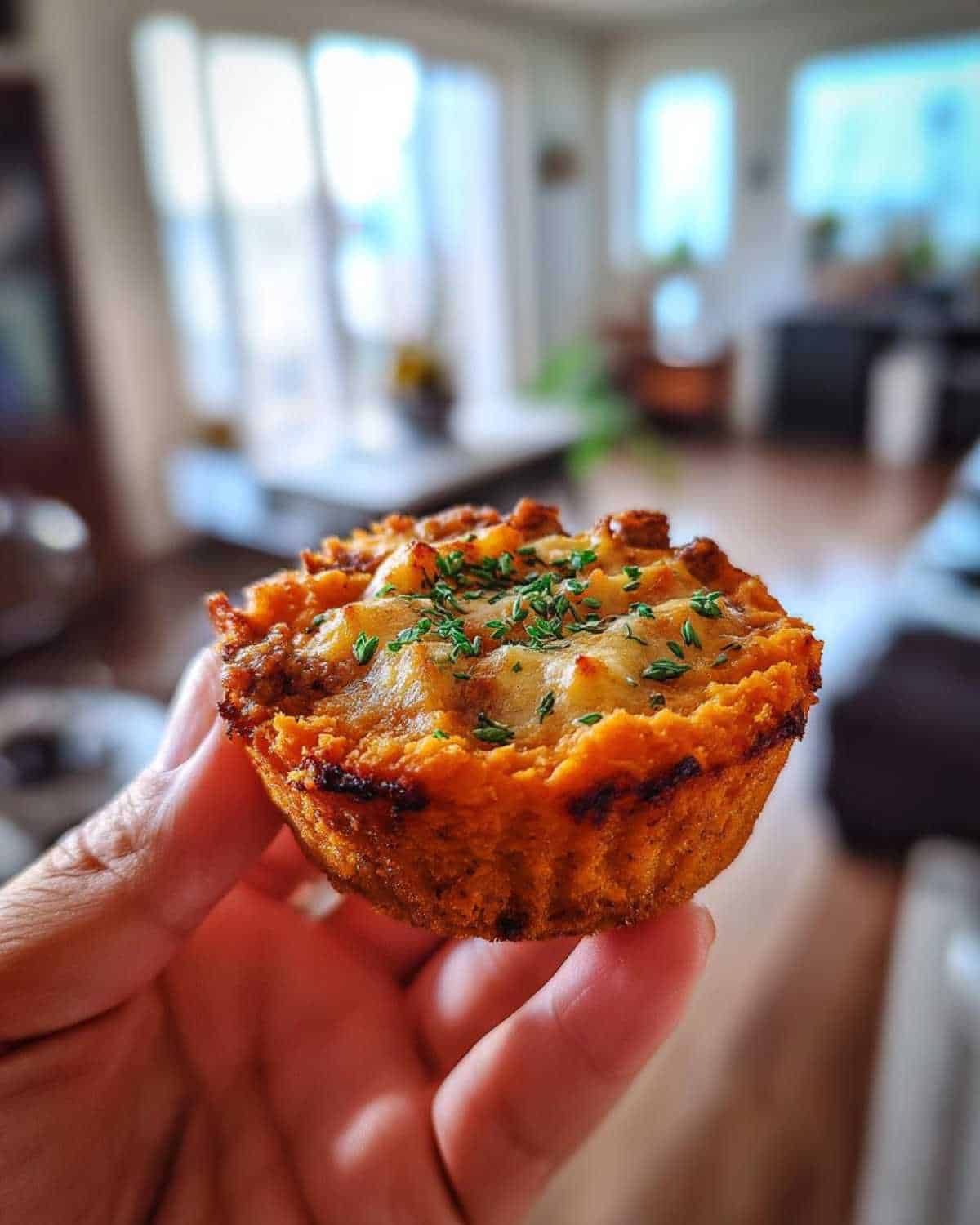 Mini Shepherd's Pies with Sweet Potato Topping for Kids - detail 2