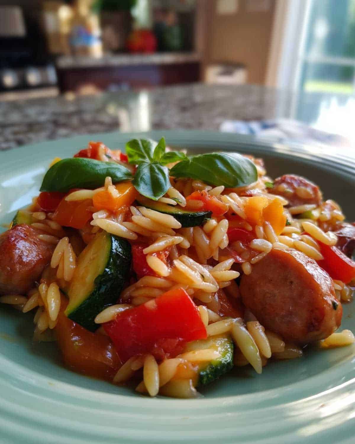 One-Pot Sausage & Veggie Orzo for Kids: Easy Summer Dinner Win - detail 1