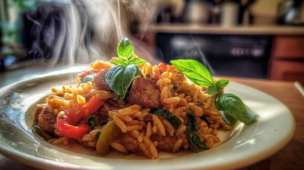 One-Pot Sausage & Veggie Orzo for Kids: Easy Summer Dinner Win
