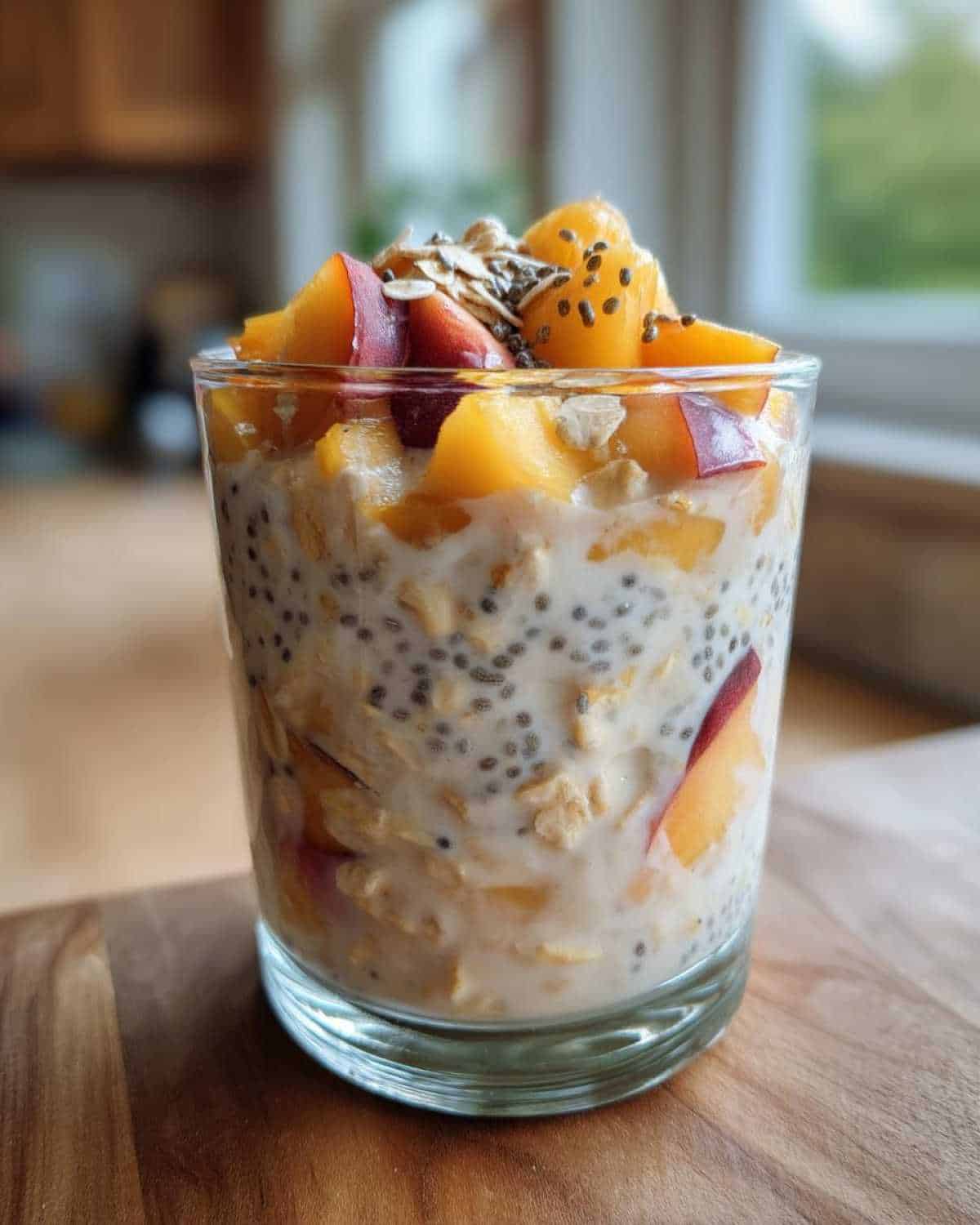 Peachy Keen Overnight Oats for Kids: Easy Summer Breakfast Prep - detail 1