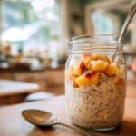 Peachy Keen Overnight Oats for Kids: Easy Summer Breakfast Prep