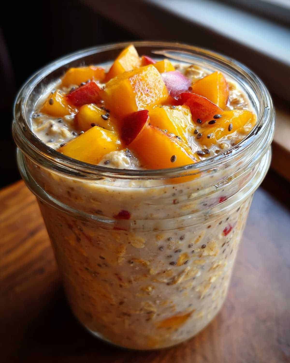 Peachy Keen Overnight Oats for Kids: Easy Summer Breakfast Prep - detail 3