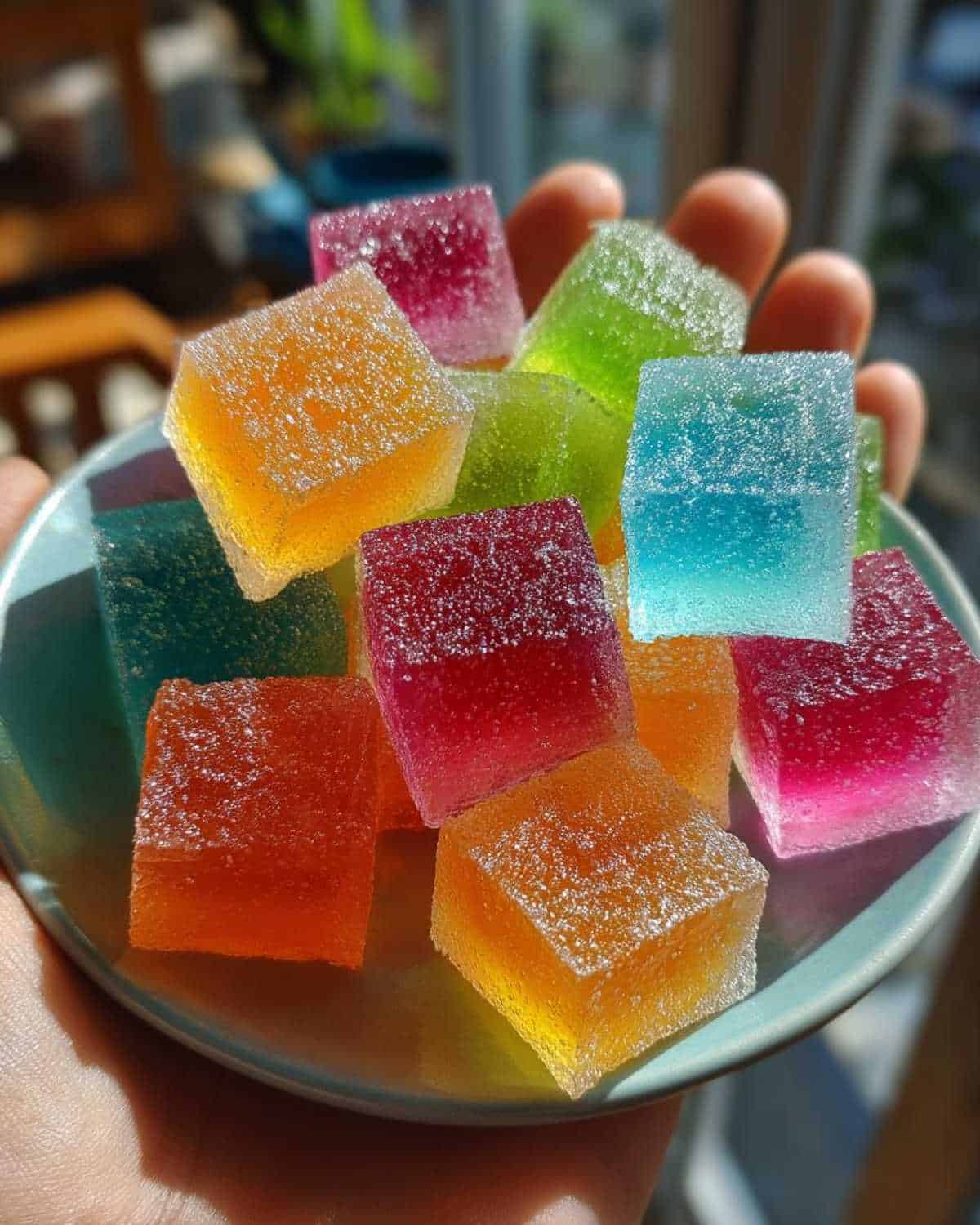 Rainbow Gelatin Cubes for Kids: Fun Jiggly Snack - detail 1