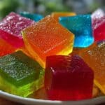 Rainbow Gelatin Cubes for Kids: Fun Jiggly Snack