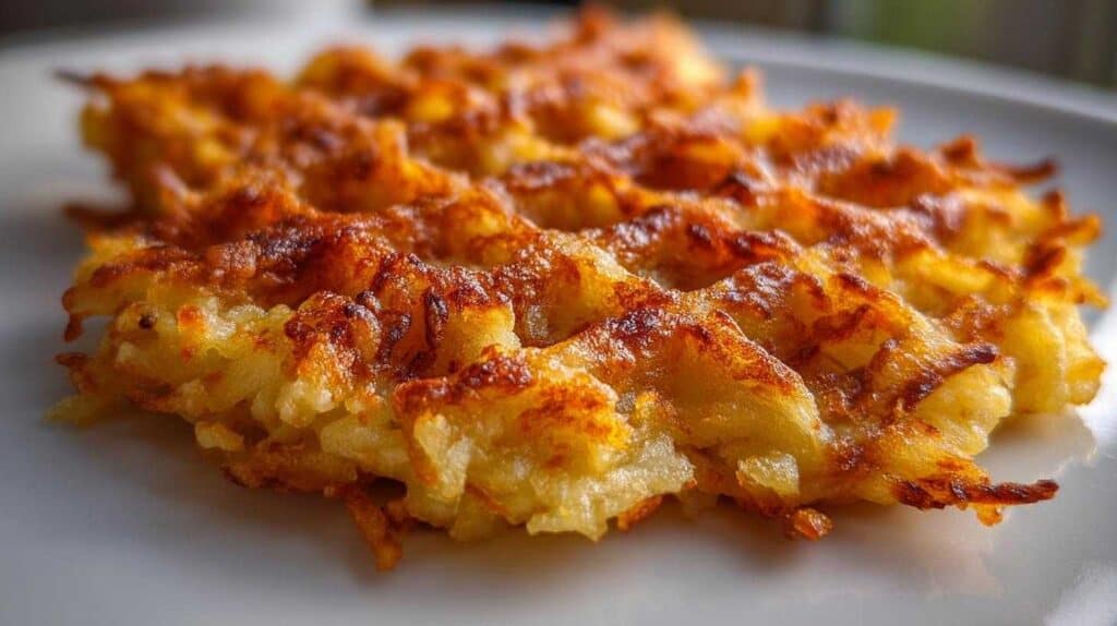 Savory Waffle Iron Hash Browns for Kids: Crispy & Easy