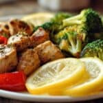 Sheet Pan Lemon Herb Chicken for Kids: Easy Dinner, Quick Cleanup!