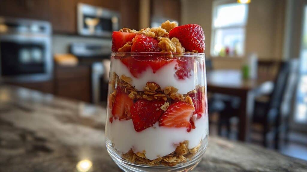Strawberry Shortcake Breakfast Parfaits Kids Love: Layered Summer Goodness