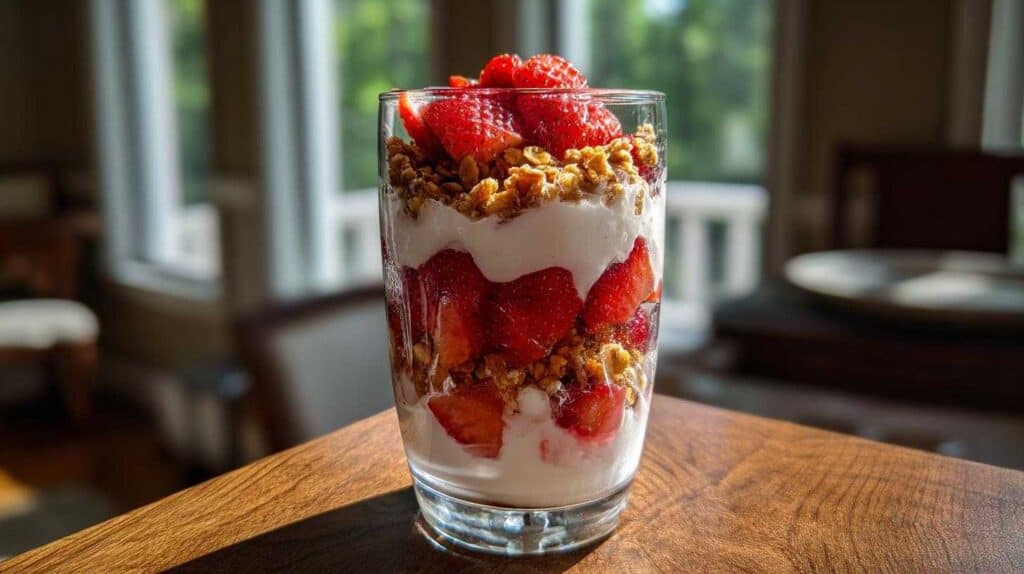 Strawberry Shortcake Breakfast Parfaits Kids Love: Layered Summer Goodness