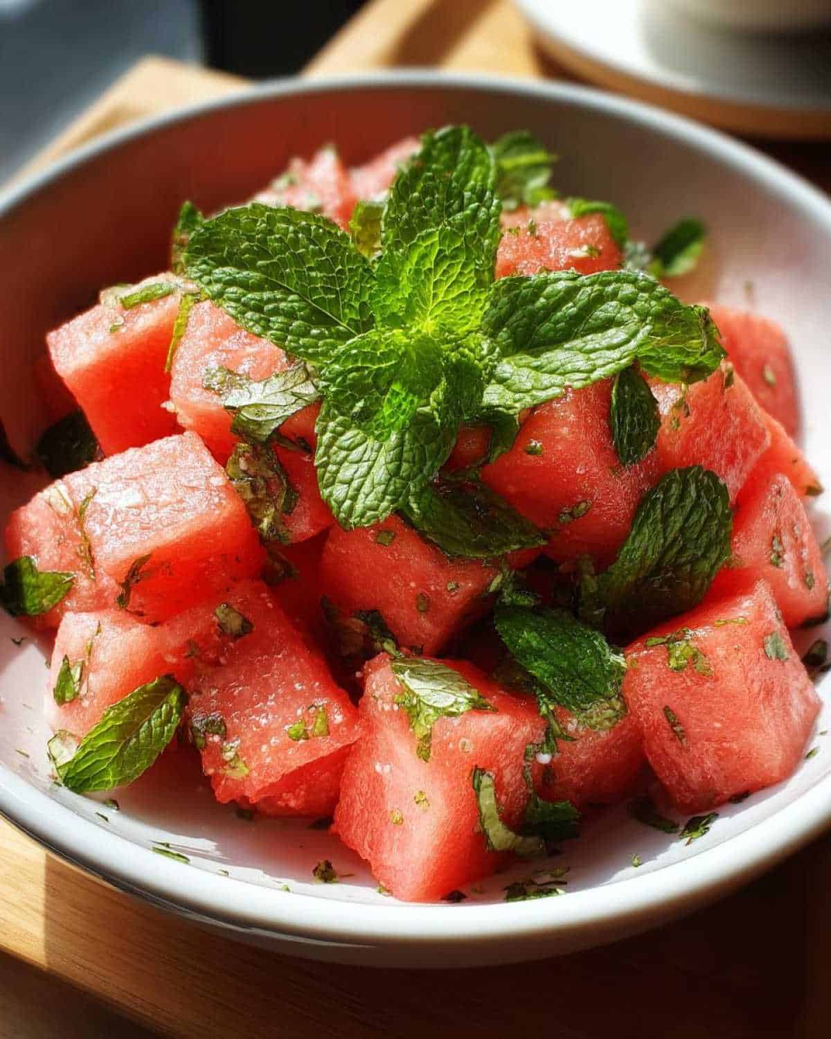 Watermelon & Mint Breakfast Salad for Kids: Refreshingly Light & Fun - detail 2
