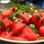 Watermelon & Mint Breakfast Salad for Kids: Refreshingly Light & Fun