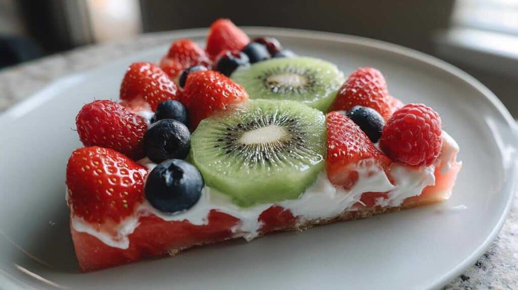 Watermelon Pizza for Kids: Fun Fruit Dessert Idea
