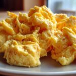 Kid-Friendly 2 Minute Microwave Scrambled Eggs