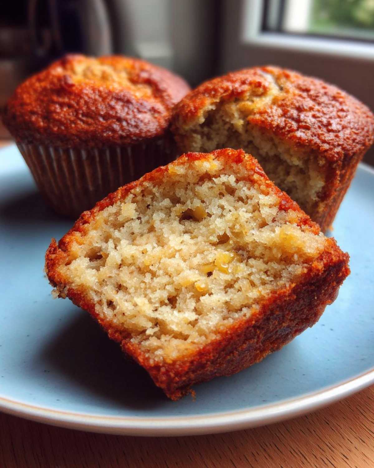 Kid-Friendly ALMOND FLOUR BANANA MUFFINS - detail 1